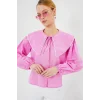Bebe Yaka Gömlek 20314 - Pembe