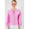 Bebe Yaka Gömlek 20314 - Pembe
