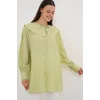 Bebe Yaka Uzun Tunik 5967 - E.Yeşil