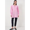 Bebe Yaka Uzun Tunik 5967 - Pembe