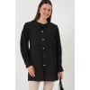 Bebe Yaka Uzun Tunik 5967 - Siyah