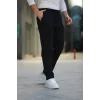 Erkek Beli Bağcıklı Jogger Pantolon