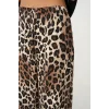 Lastikli Pantolon - Leopar