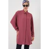 Uzun Gömlek Tunik 5945 - Gül Kurusu
