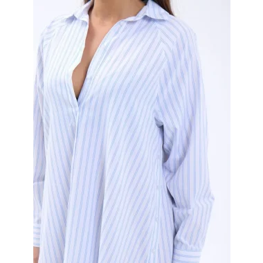 5857 ELBİSE-ATLANTA ÇİZGİLİ