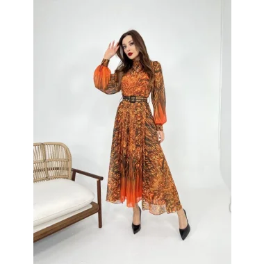 6451 ELBİSE-TURUNCU