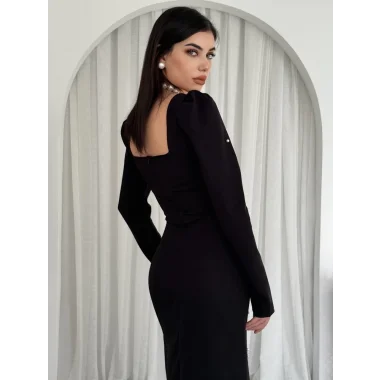 Akit İnci Detaylı Elbise