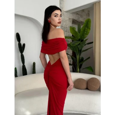 Athena Sırt DekolteliElbise