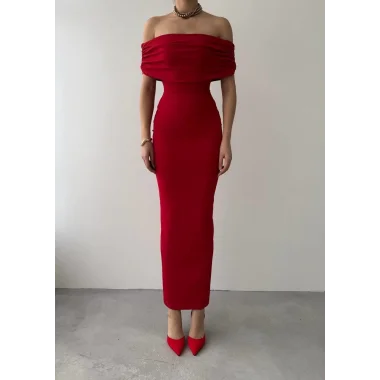 Athena Sırt DekolteliElbise