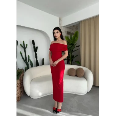 Athena Sırt DekolteliElbise