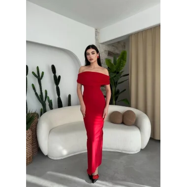 Athena Sırt DekolteliElbise