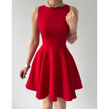 Berl Cep Detaylı Elbise