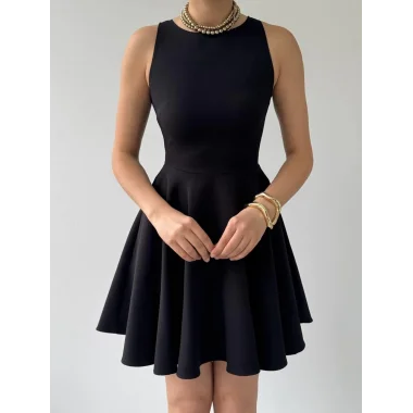 Berl Cep Detaylı Elbise