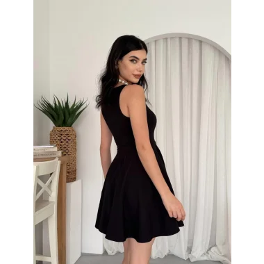 Berl Cep Detaylı Elbise