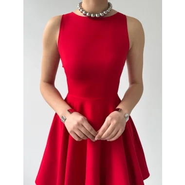 Berl Cep Detaylı Elbise