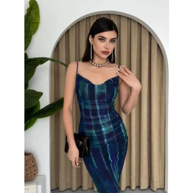 Bruce İp Askılı Elbise