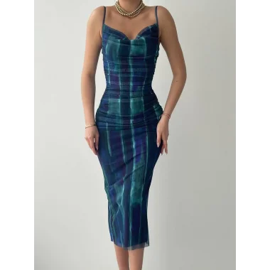 Bruce İp Askılı Elbise