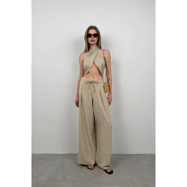 Çapraz Bağlamalı Keten Crop