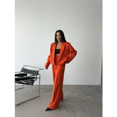 CEKET - PANTOLON TAKIM - Orange