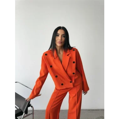 CEKET - PANTOLON TAKIM - Orange