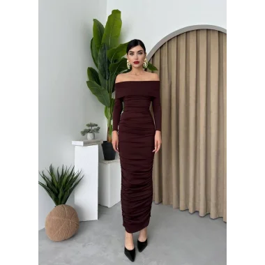 Dakota Drapeli Elbise