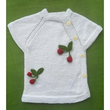 Ecemia El Örgüsü Bebek Hırka