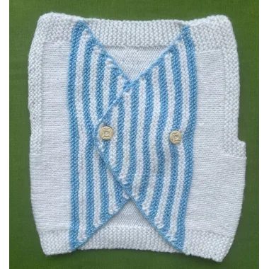 Ecemia El Örgüsü Bebek Yelek