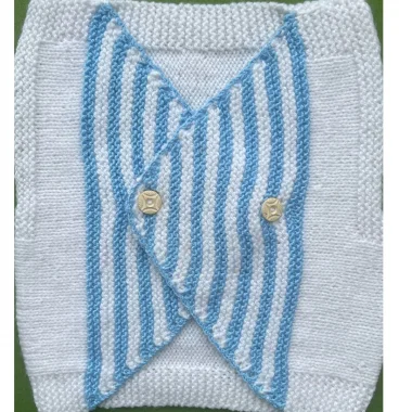 Ecemia El Örgüsü Bebek Yelek