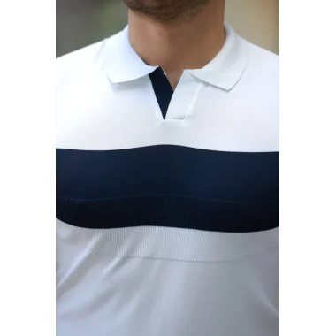 Erkek Yakalı Kısa Kollu Tişört