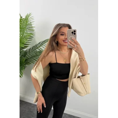 Kadın Amazon Kumaş çımalı Tayt