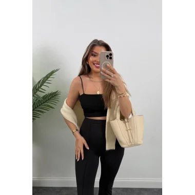 Kadın Amazon Kumaş çımalı Tayt