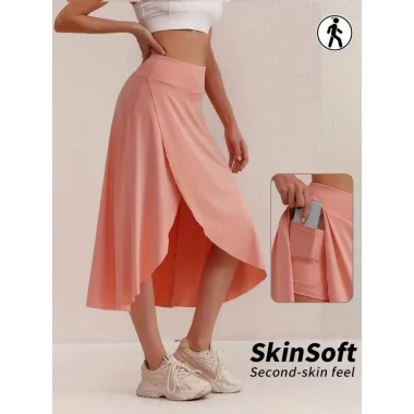 Kadın Cep Detay Taytlı Sandy Etek