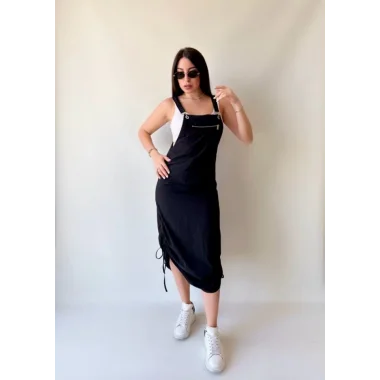 Kadın Paraşüt Kumaş Salopet Elbise Fırsat Ürün