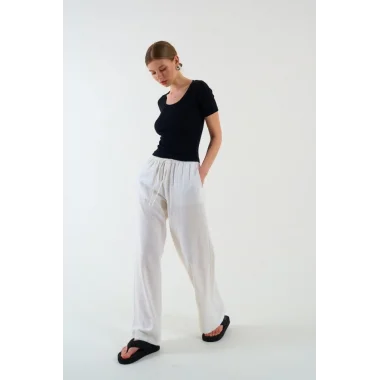 Kısa Kollu T-shirt - Siyah