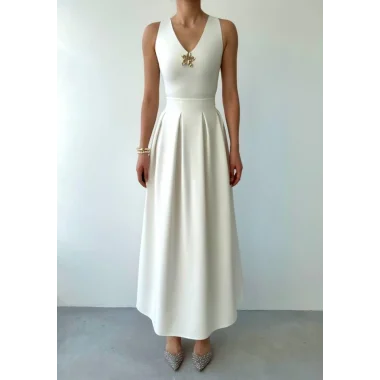 Late Yıldız Detaylı Elbise