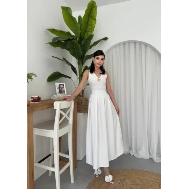 Late Yıldız Detaylı Elbise