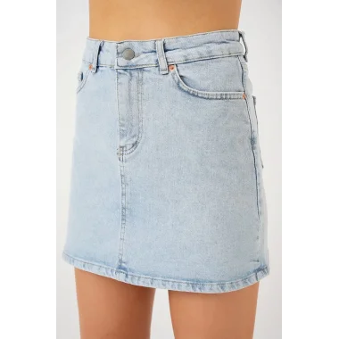 Mini Kot Etek 8049 - Mavi