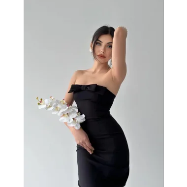 ÖNÜ KURDALELİ KAELM ELBİSE