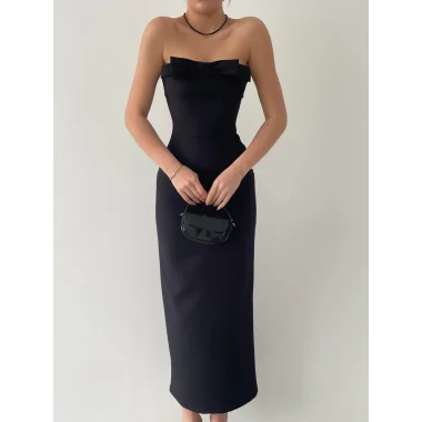 ÖNÜ KURDALELİ KAELM ELBİSE