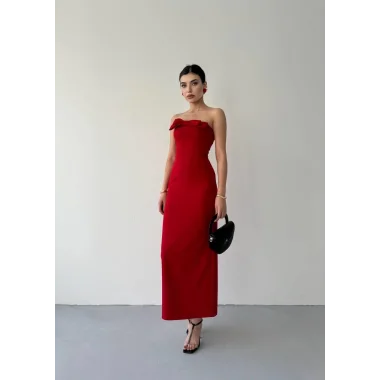 ÖNÜ KURDALELİ KAELM ELBİSE