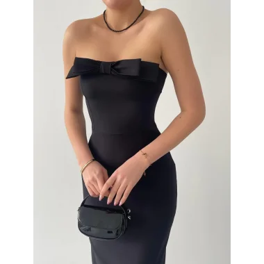 ÖNÜ KURDALELİ KAELM ELBİSE