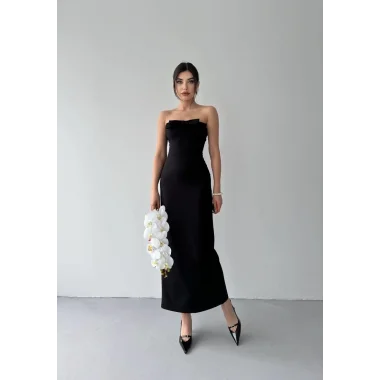 ÖNÜ KURDALELİ KAELM ELBİSE