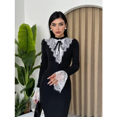 Royal Dantelli Elbise