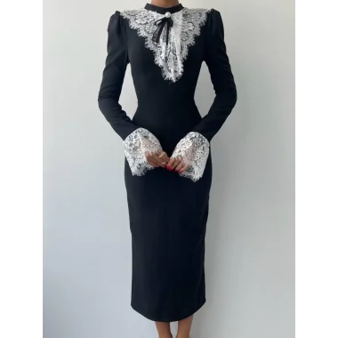 Royal Dantelli Elbise