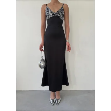 Shany İp Askılı Elbise