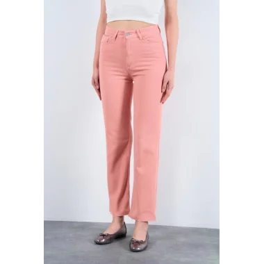 Strong Düz Pantolon - Pudra