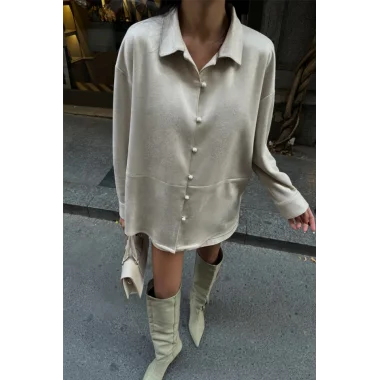 SÜET GÖMLEK - Taş