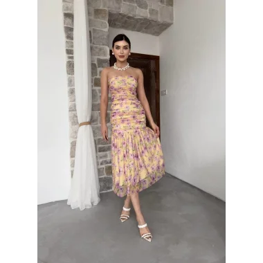 Talia Straplez Elbise