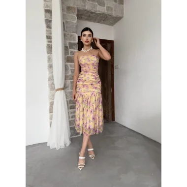 Talia Straplez Elbise