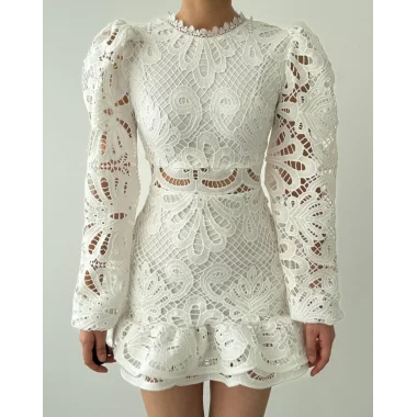 Tase Dantel Elbise